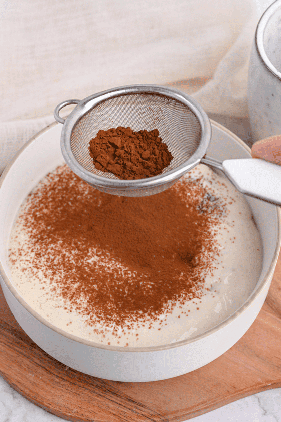 tiramisu weetabix protein porridge