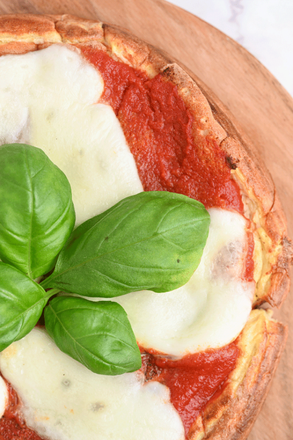 High Protein Pizza with Egg Whites