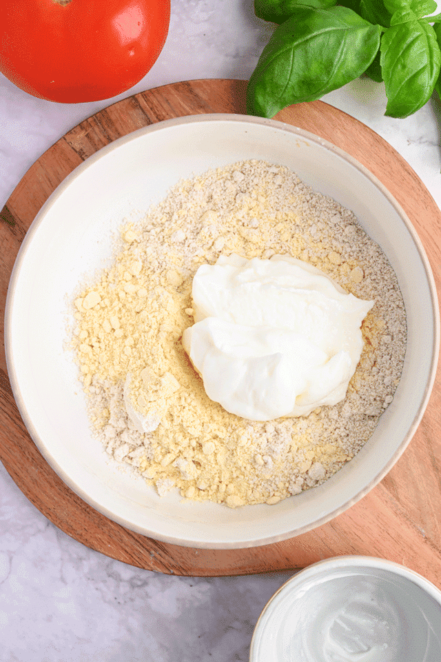High Protein Pizza with Egg Whites
