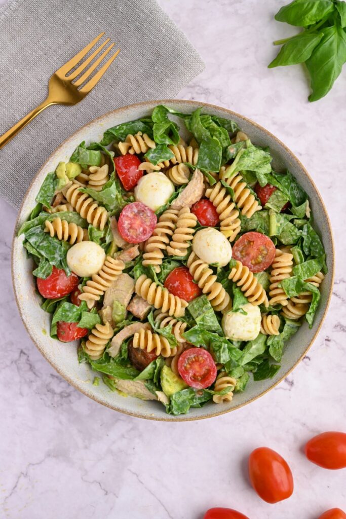 protein pasta salad recipe