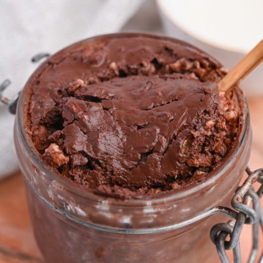 Protein Rice Cakes Chocolate Pudding