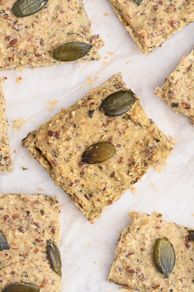 protein crackers recipe with oatmeal