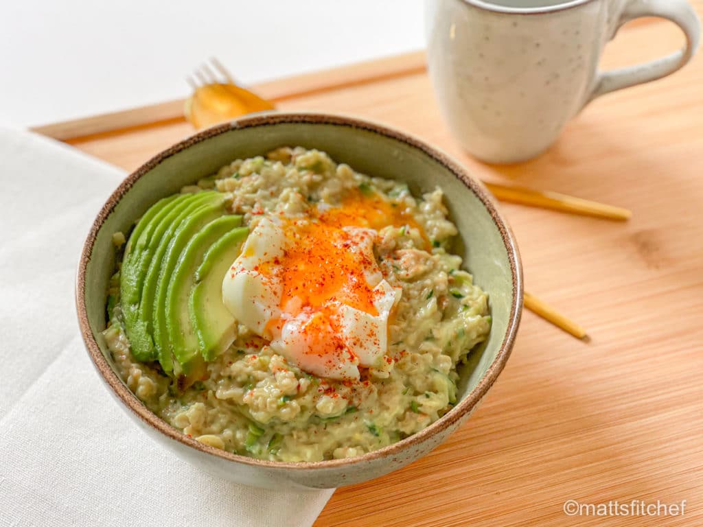 how to make savory oatmeal