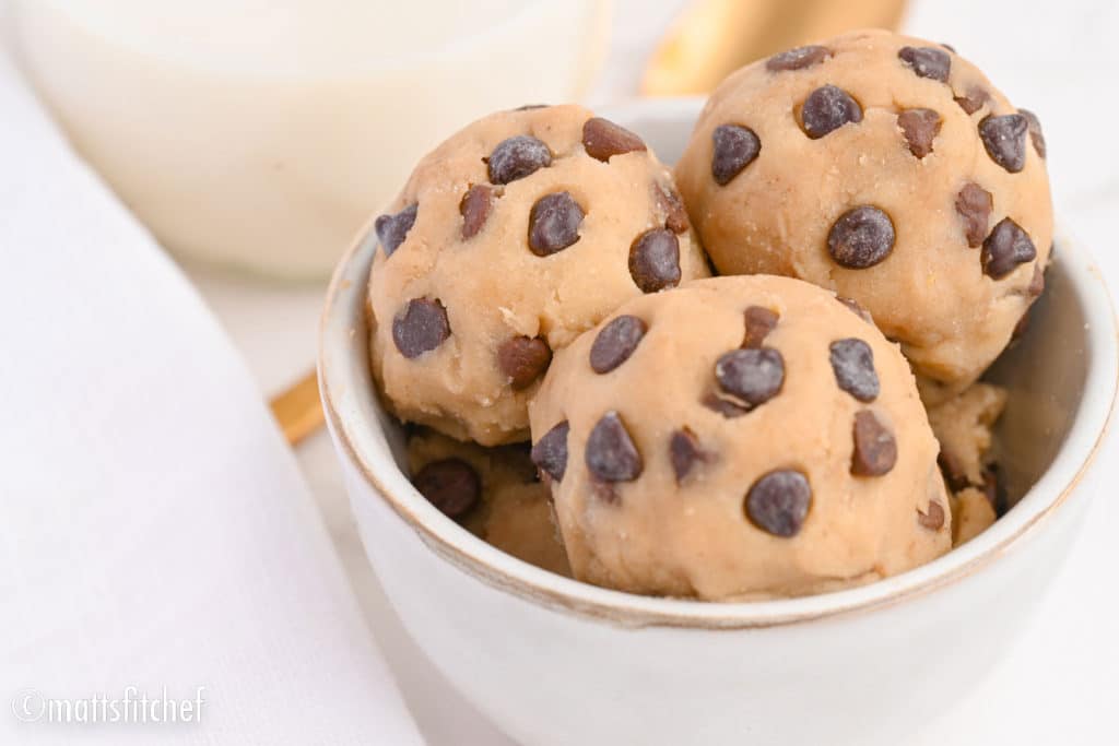 protein low calorie cookie dough recipe