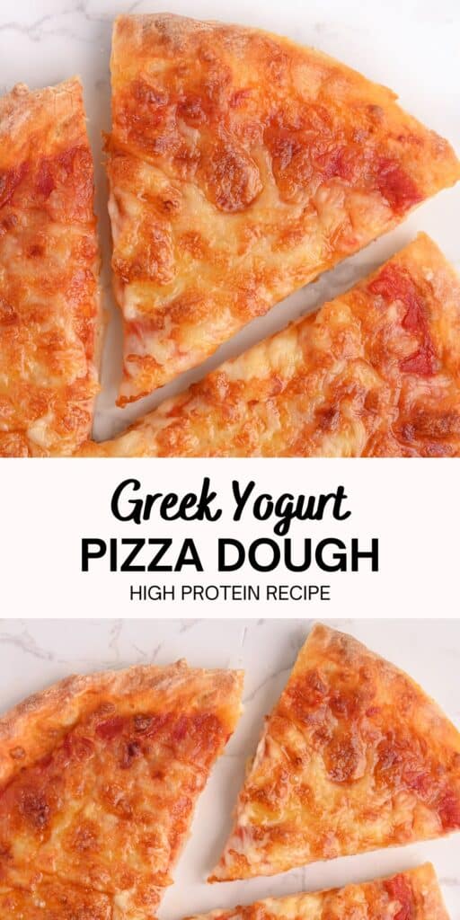 healthy pizza dough recipe with Greek yogurt