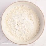 Combine flour and baking powder