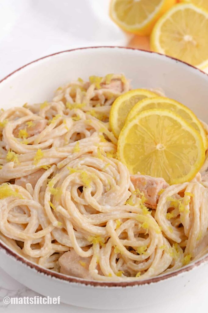 low calorie lemon chicken pasta recipe