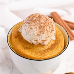 protein pumpkin mug cake recipe