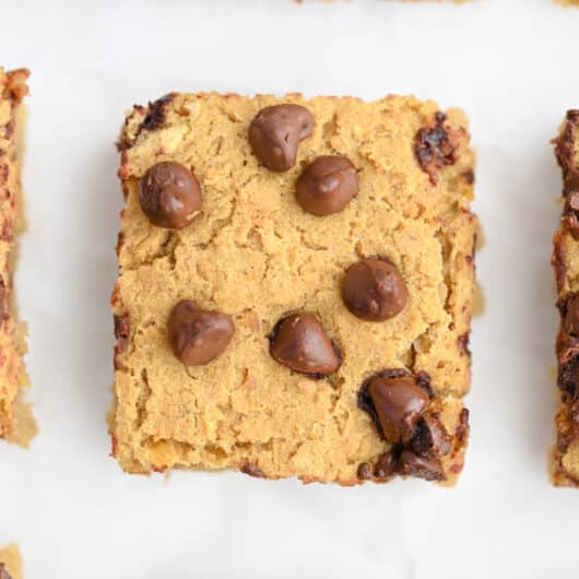 peanut butter protein oatmeal bars