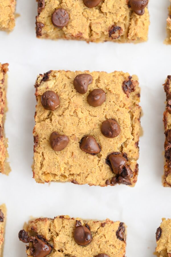 High Protein Oatmeal Bars 3 Ways