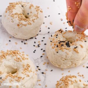 Greek yogurt bagels recipe