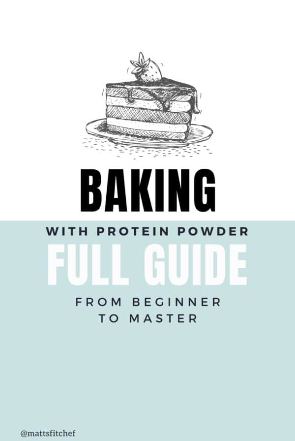 baking with protein powder instead of flour