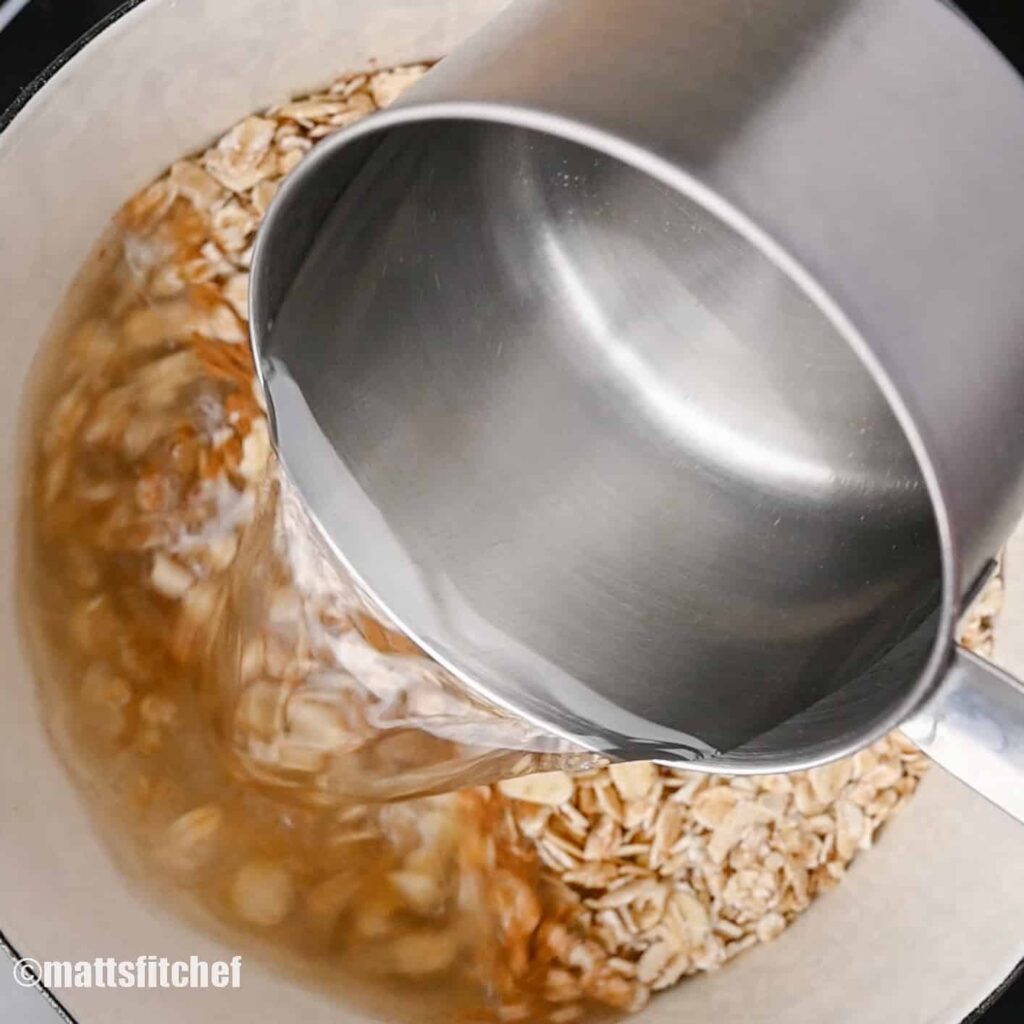 Fluffy Egg White Oatmeal {2 Minute Protein Recipe}