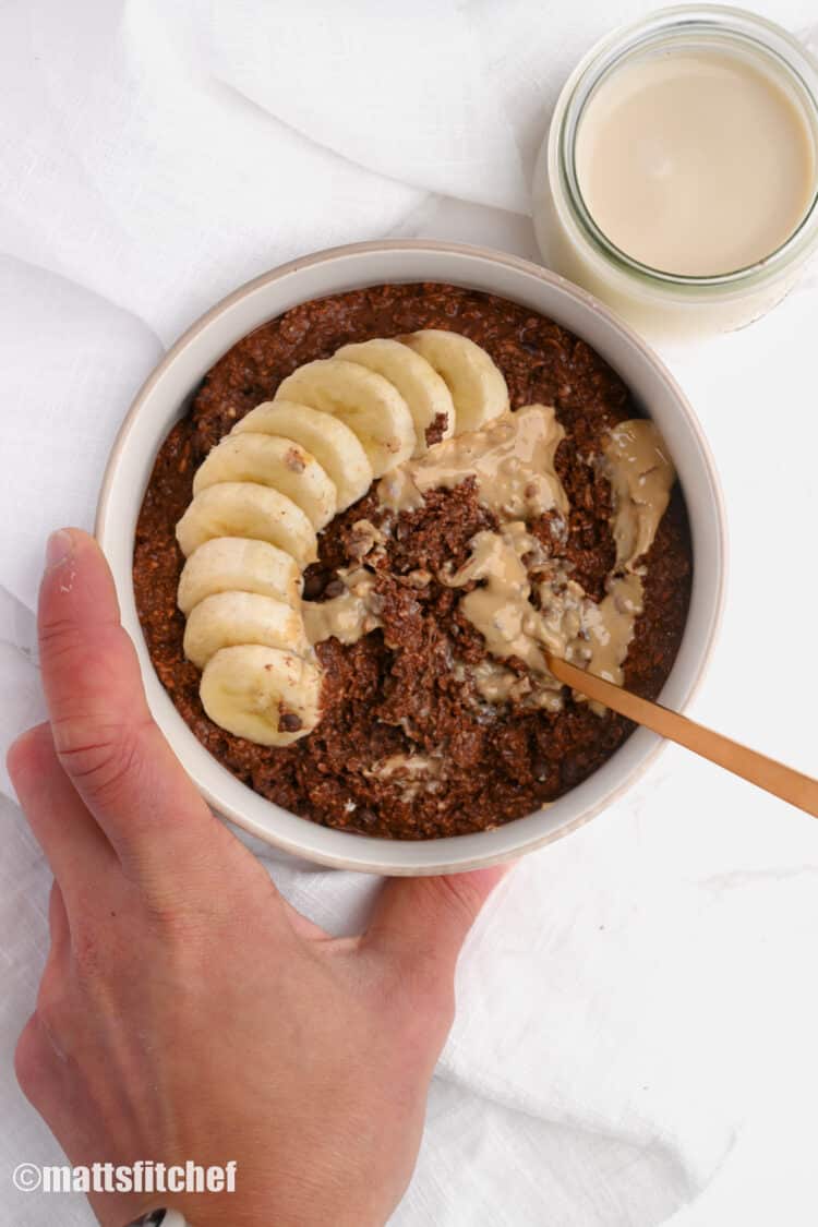 High Calorie Oatmeal for Weight Gain and Bulking