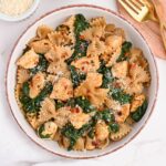 healthy spinach chicken pasta recipe
