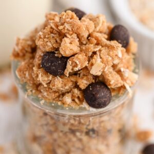 3 ingredient no bake granola