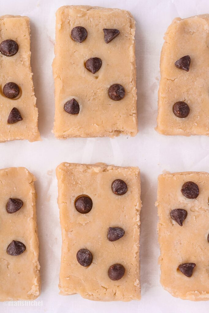 Cookie Dough Protein Bars 5 Minute Recipe