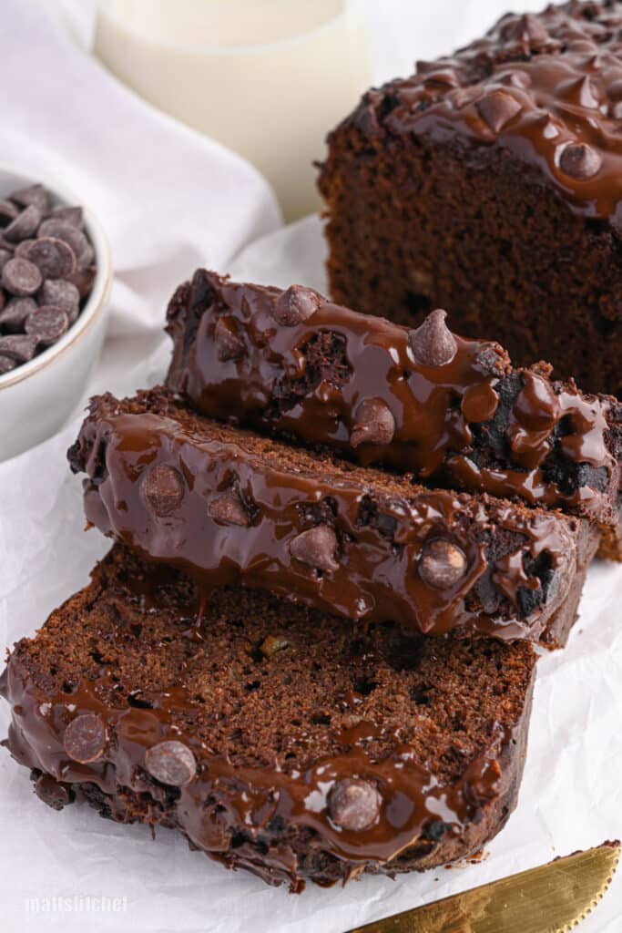 Healthy Chocolate Banana Bread (Oil-free)