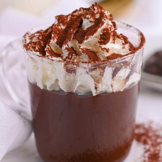 protein hot chocolate without protein powder