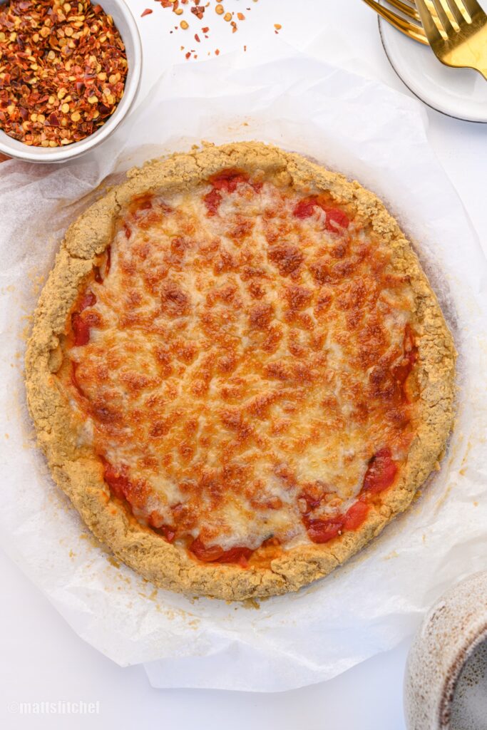 Canned Chickpea Pizza Crust