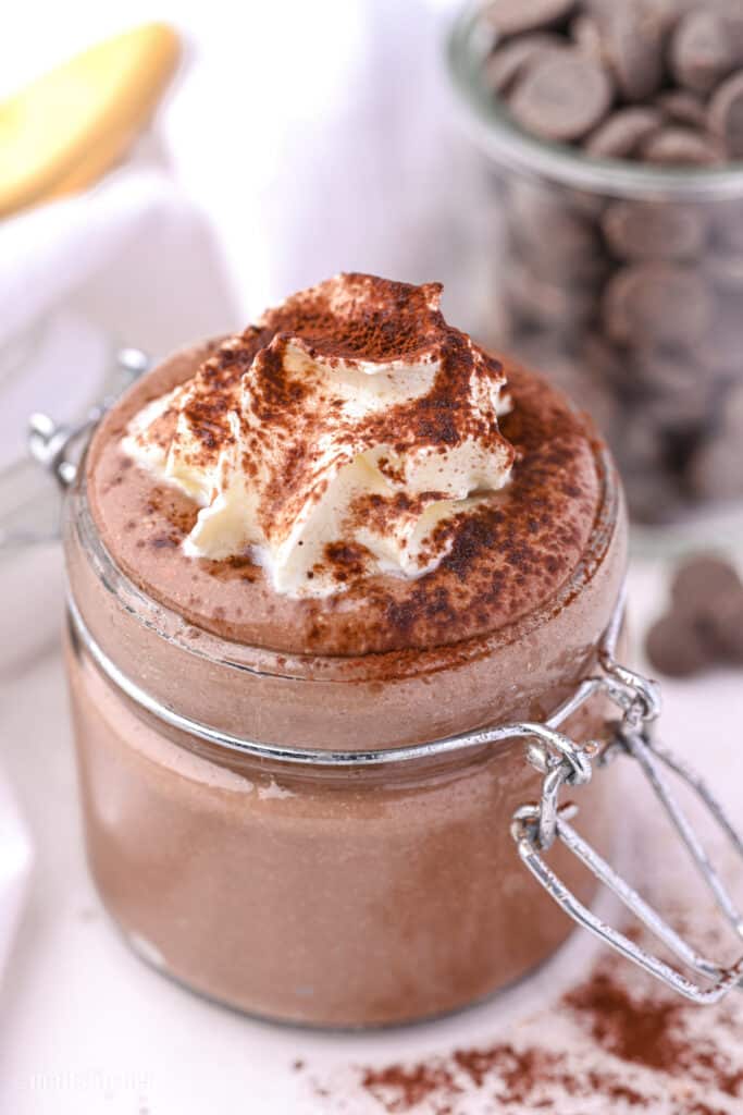 3 Ingredient Chocolate Protein Mousse without Protein Powder