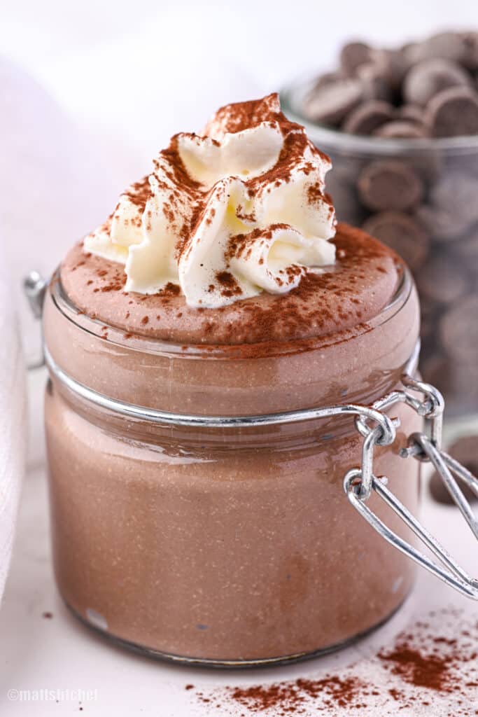 3 Ingredient Chocolate Protein Mousse