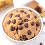 Healthyt Banana Cookie Dough (Healthy & No Bake)