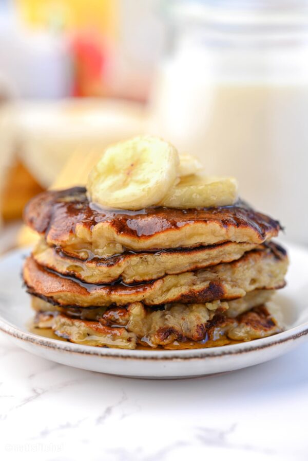 2 ingredient banana pancakes with no flour