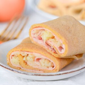 Healthy Ham And Cheese Roll Ups With Egg