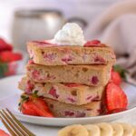Healthy Sheet Pan Pancakes (Oven Baked Pancake Recipe)
