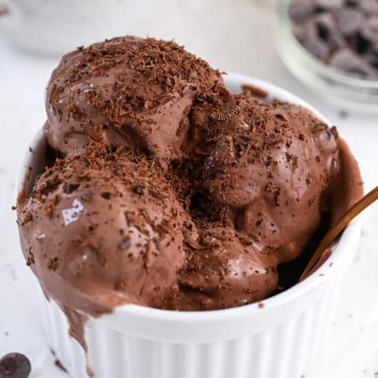 chocolate cottage cheese ice cream recipe (Viral TikTok cottage cheese ice cream)
