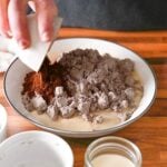 Adding protein powder to cake batter