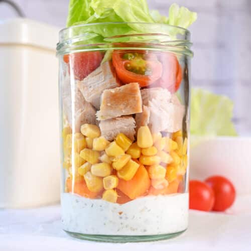 Mason Jar Salad Recipes, 1500-1800 Calories