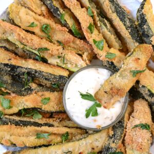 air fryer zucchini fries