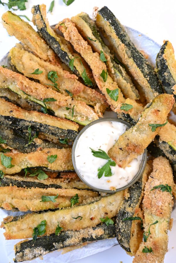 air fryer zucchini fries