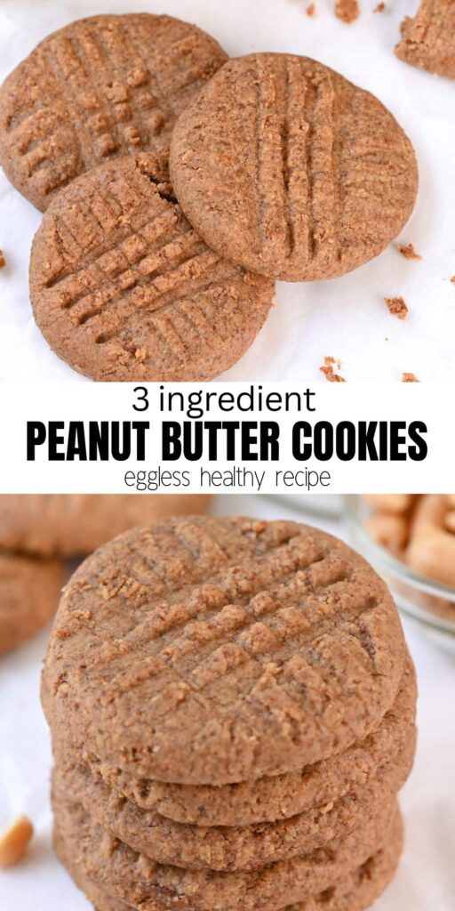 eggless peanut butter cookie recipe