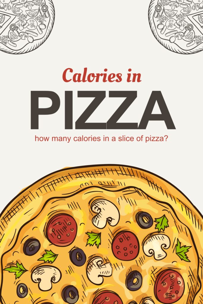 how many calories in pizza