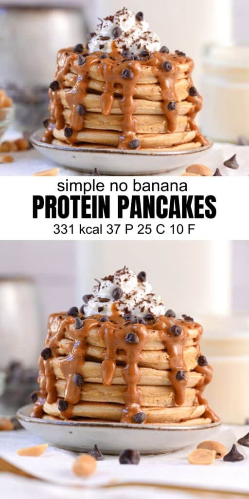 protein powder pancakes with no banana