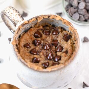 Chocolate Chip Mug Cake