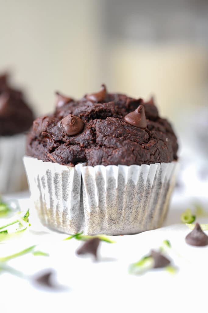 Chocolate Zucchini Muffins