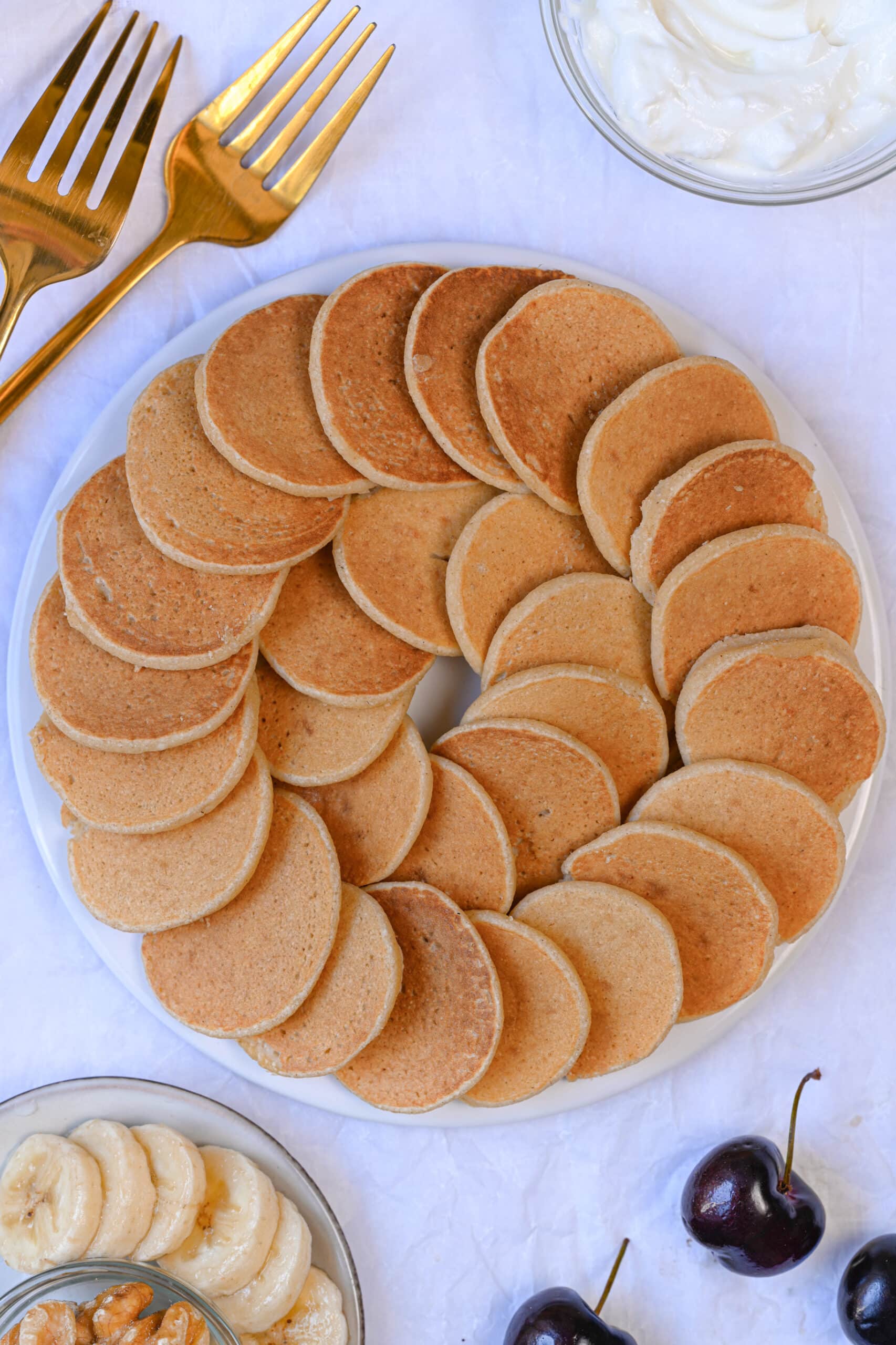 Healthy Mini Pancakes