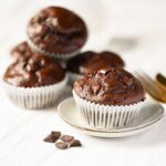 chocolate protein muffins