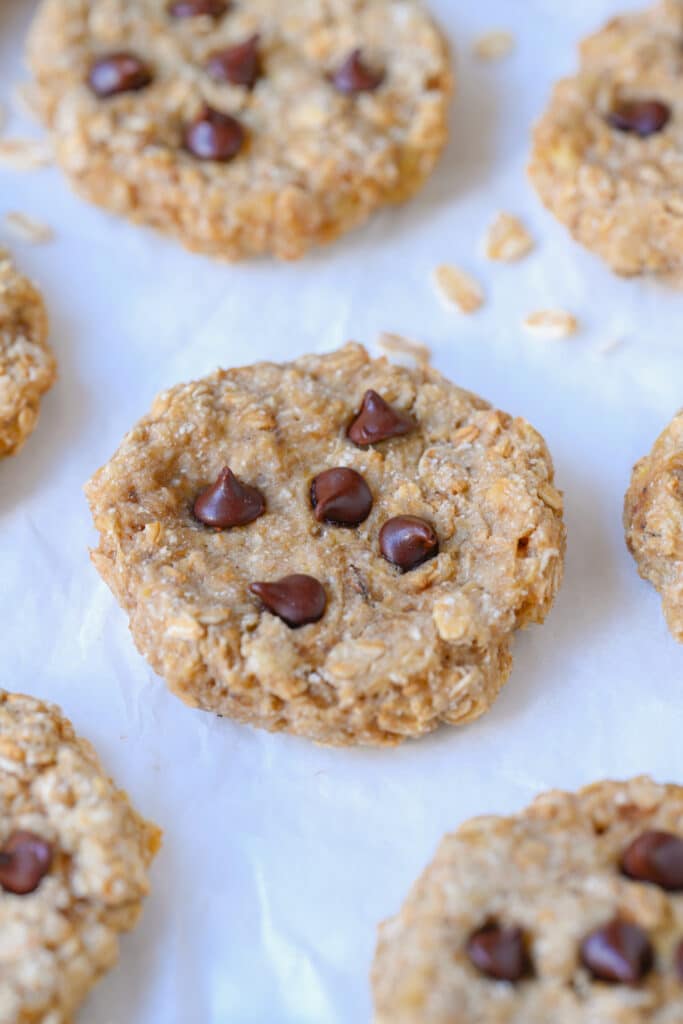 Banana Oat Cookies with 2 Ingredients