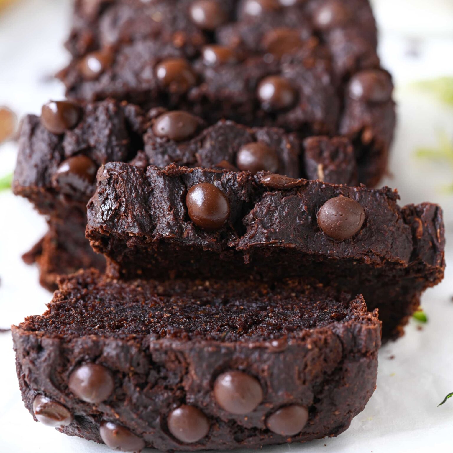 Healthy Chocolate Zucchini Bread