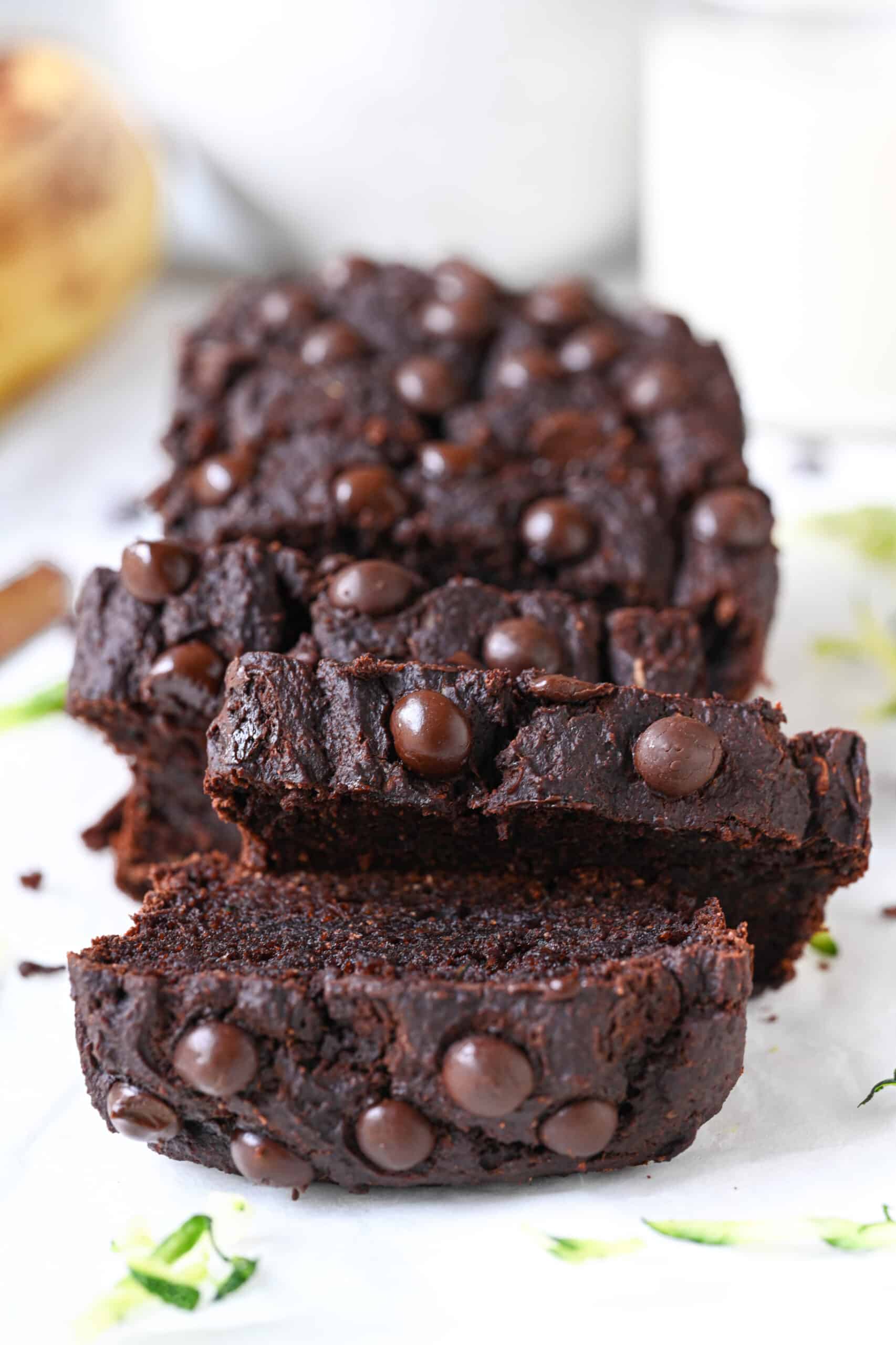 Healthy Chocolate Zucchini Bread