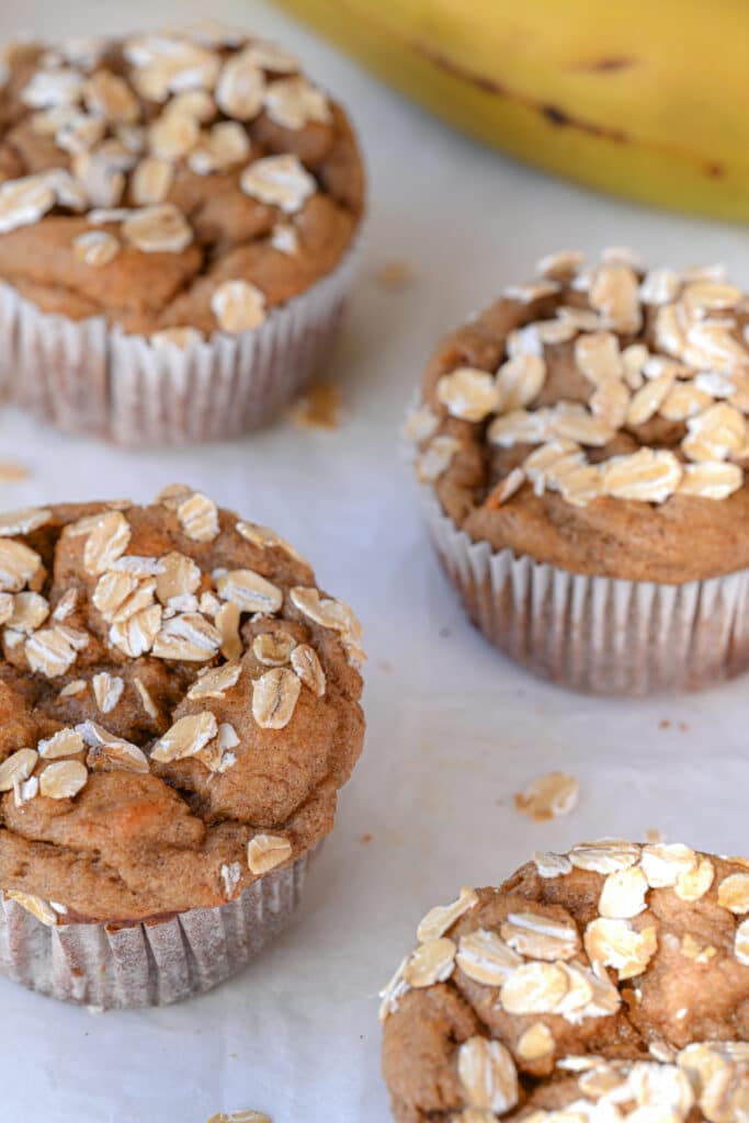 Banana Oat Muffins