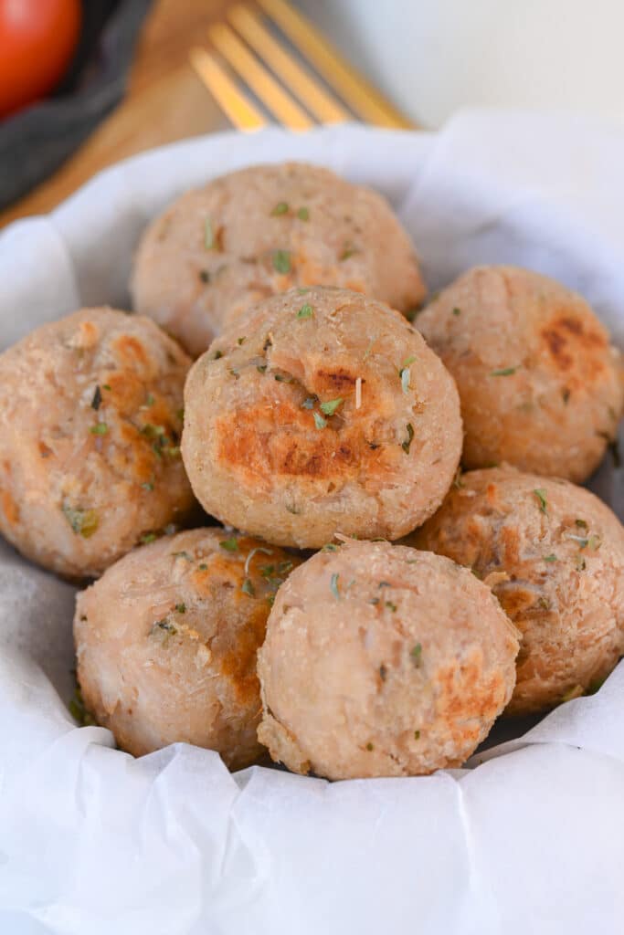 Easy meatballs with chicken