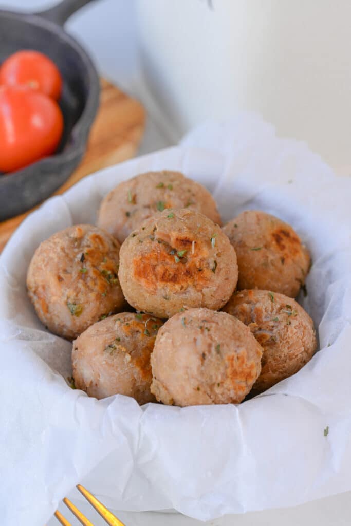 Easy Chicken Meatballs