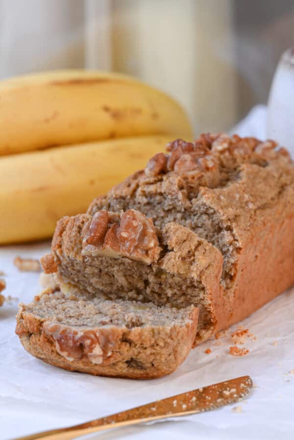 Keto Banana Bread with Almond Flour