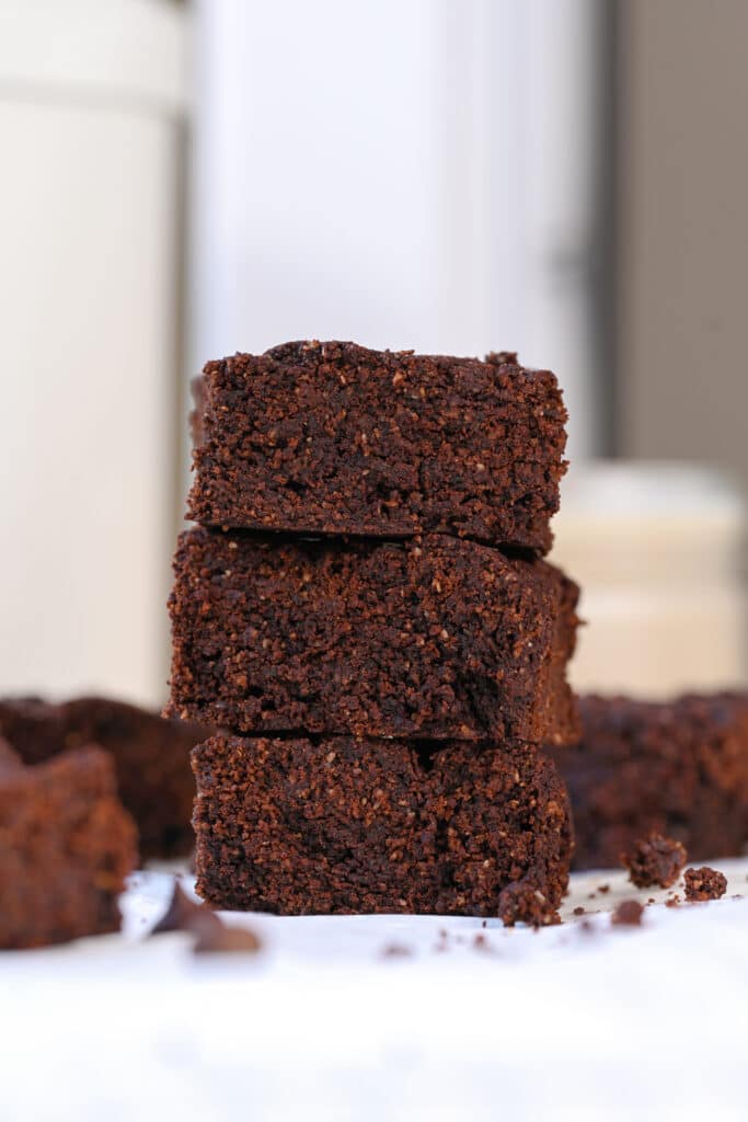 3 Ingredient Brownies with Banana